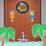 Colorful Cruise Door Magnets with Paint Pens