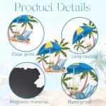 Magnetic Cruise Ship Door Decorations - 7 Pieces