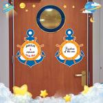 Cruise Door Magnets with Paint Pens Set