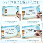 Magnetic Cruise Ship Door Decorations - 7 Pieces