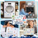 27PCS Nautical Cruise Magnetic Door Decor Set