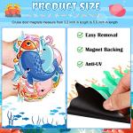 12 Pcs Ocean-Themed Magnetic Cruise Door Decor