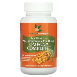 Organic Sea Buckthorn Oil Softgels for Health