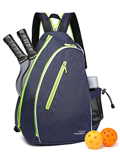 OUTPLORER Pickleball Sling Bag with Fence Hook