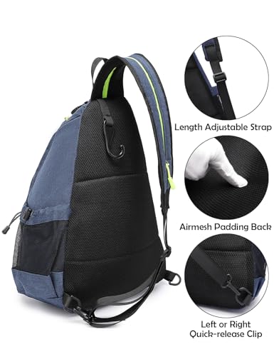 OUTPLORER Pickleball Bag - Reversible Crossbody Sling