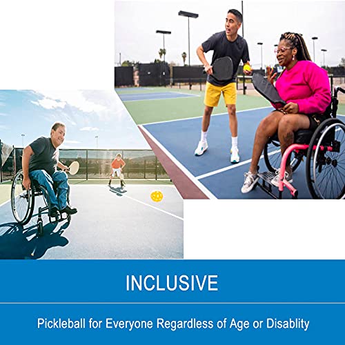 QOGIR Pickleball Ball Retriever: Easy Pickleball Ball Accessory to Pick Up Pickleball Balls Without Bending Over, Attaches to Pickleball Paddle Bottom, Fits Any Pickleball Paddles, Black