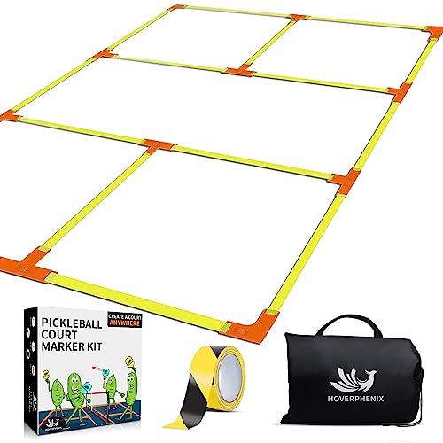 Pickleball Court Marking Kit: Portable Temporary Lines