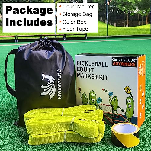 Portable Hoverphenix Pickleball Court Marking Kit