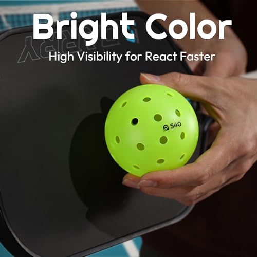 A11N S40 Pickleball Balls - USAPA Approved, 6-Pack