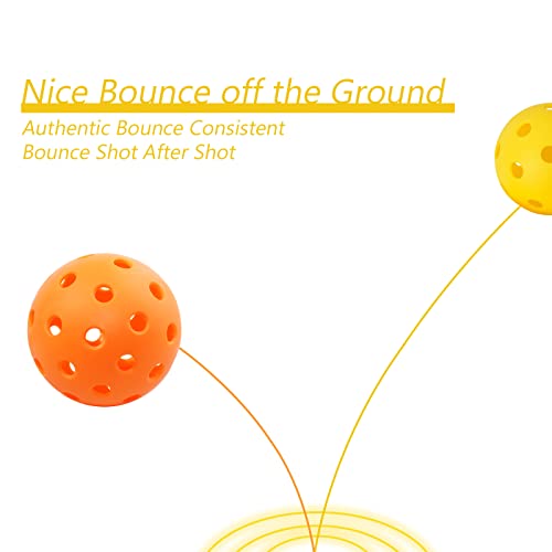 Supaper Pickleball Balls - Performance Indoor/Outdoor Pickleballs