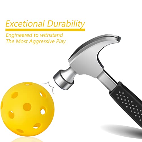 Supaper Pickleball Balls - Performance Indoor/Outdoor Pickleballs