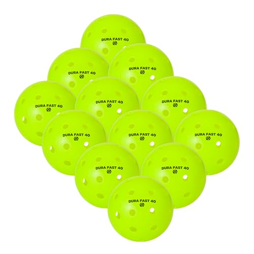 Dura Fast 40 Outdoor Neon Pickleballs | Dozen