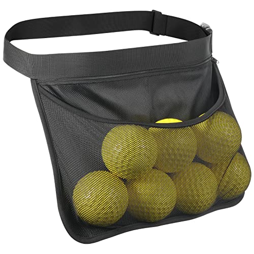 Adjustable Pickleball Waist Bag with Ball Holder