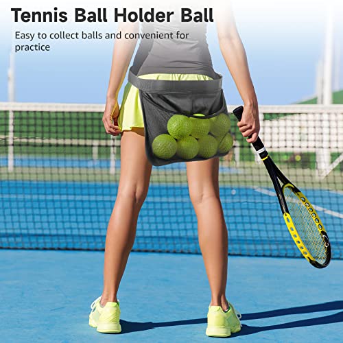Adjustable Pickleball Waist Bag with Ball Holder