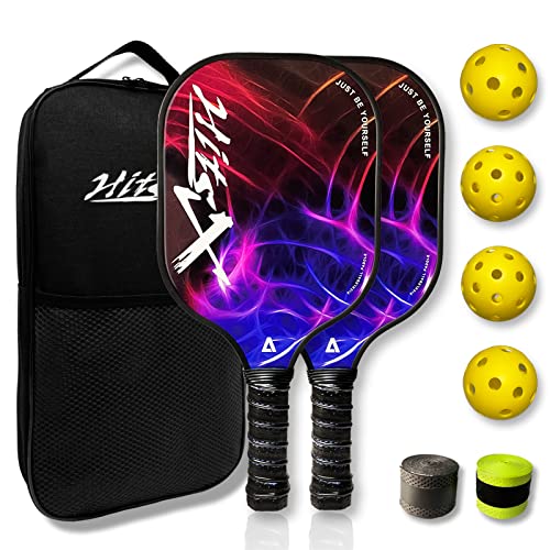 Purple Pickleball Paddles Set - 2022 Outdoor Best