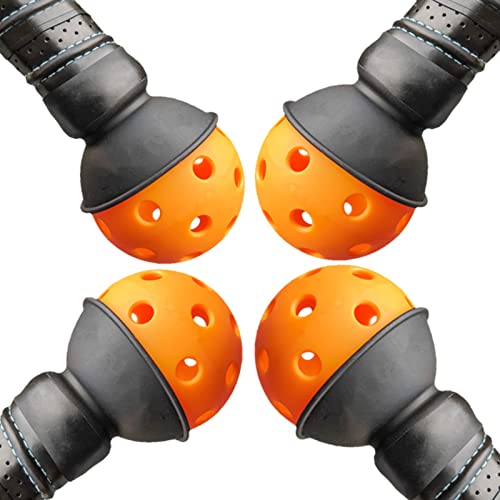 Pickleball Ball Retriever, Silicone Pickleball Accessory, Pack of 4