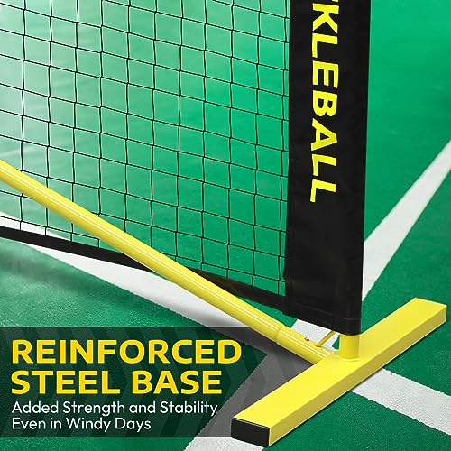 Portable Pickleball Net System - 22ft Regulation Size