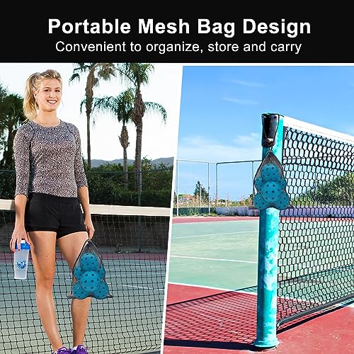 kisportee Outdoor Pickleball Balls - 6 Pack