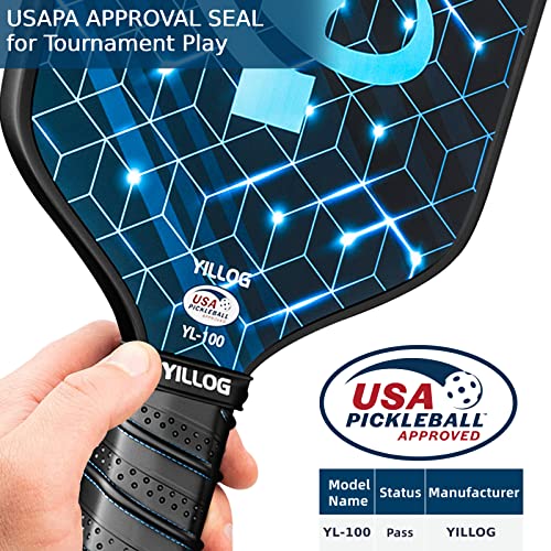 YILLOG 4-Paddle Pickleball Set with Accessories