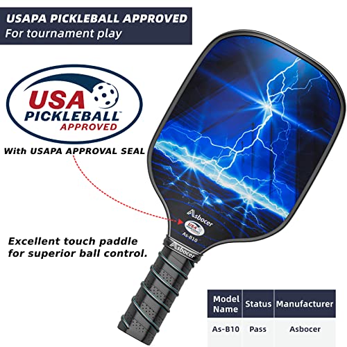 Fiberglass Surface Pickleball Set - USAPA Approved