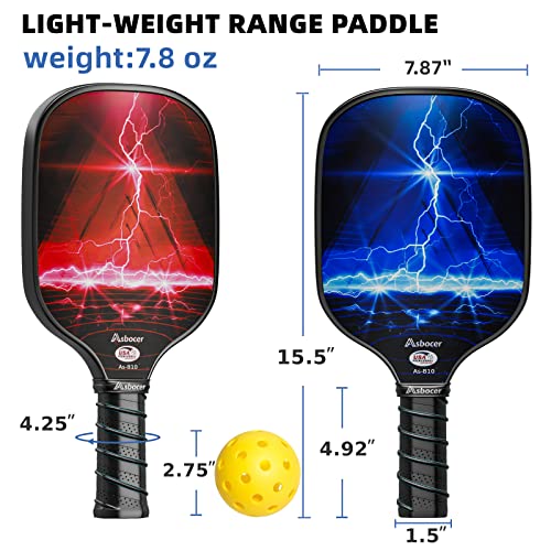 Fiberglass Surface Pickleball Set - USAPA Approved