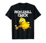 Chick Pickleball: Women's Funny Sports T-Shirt for Girls