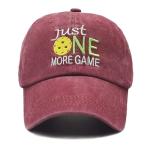 Pickleball Hat: Men's and Women's Embroidered Baseball Cap