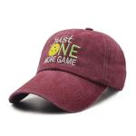 Pickleball Hat: Men's and Women's Embroidered Baseball Cap