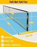 22ft Portable Pickleball Net Set with Marking Kit