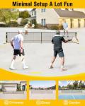 22ft Portable Pickleball Net Set with Marking Kit