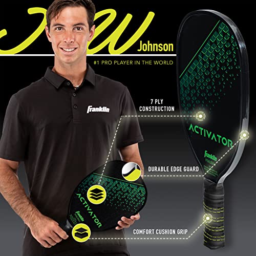 Franklin Pickleball Paddle Set - Wooden Rackets + Pickleballs