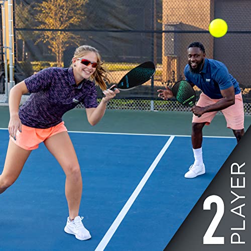 Franklin Pickleball Paddle Set - Wooden Rackets + Pickleballs