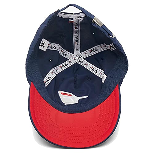 White/Red Fila Pickleball Cap