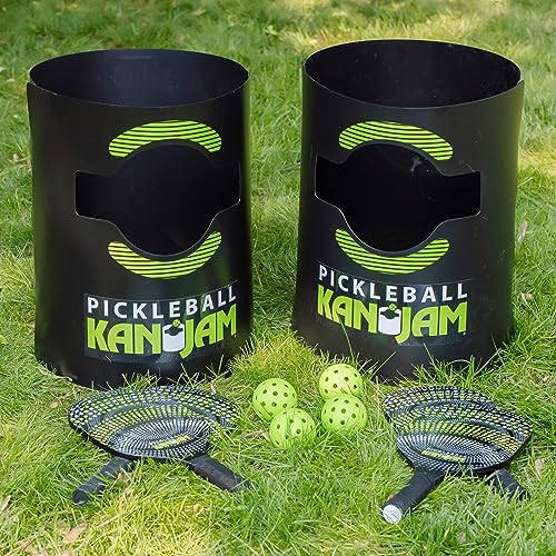 Portable Pickleball Game Set - 4 Paddles & 4 Balls