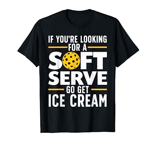 Pickleball Soft Serve T-Shirt for Men and Women