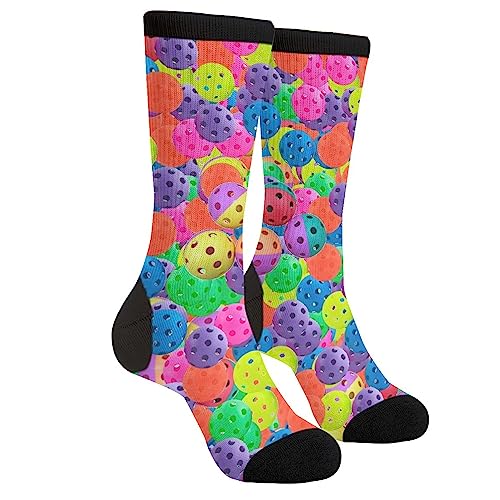 Pickleball Novelty Socks: Unisex, One Size