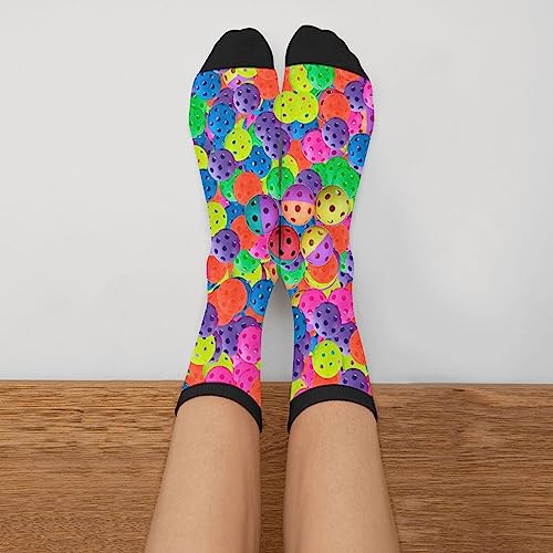 Pickleball Novelty Socks: Unisex, One Size