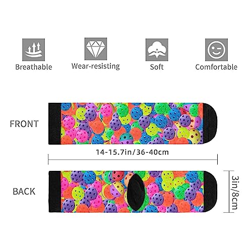 Pickleball Novelty Socks: Unisex, One Size