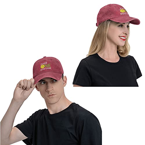Pickleball Hat: Men's and Women's Embroidered Baseball Cap