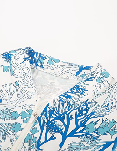 Damen Sport-Poloshirt mit UPF 50+, ärmellos, Korallenblau (XX-L)