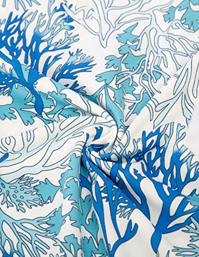 Damen Sport-Poloshirt mit UPF 50+, ärmellos, Korallenblau (XX-L)