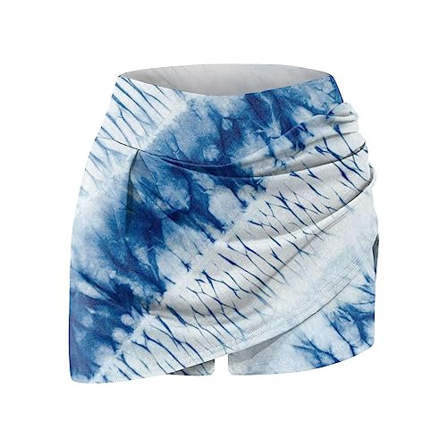 Women's High Waist Pickleball Skirts with Inner Shorts