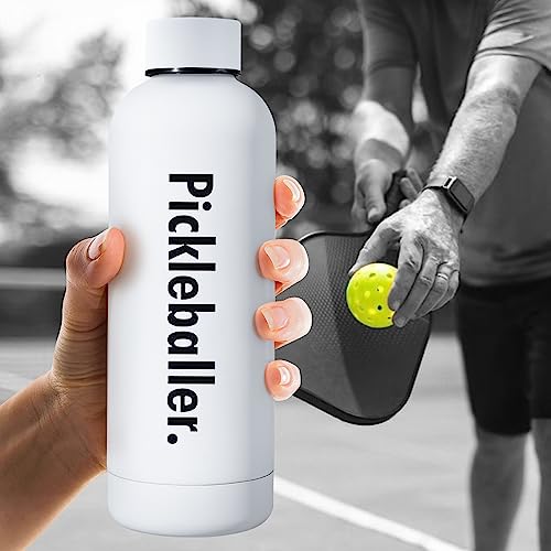 Insulated Stainless Steel Pickleball Water Bottle