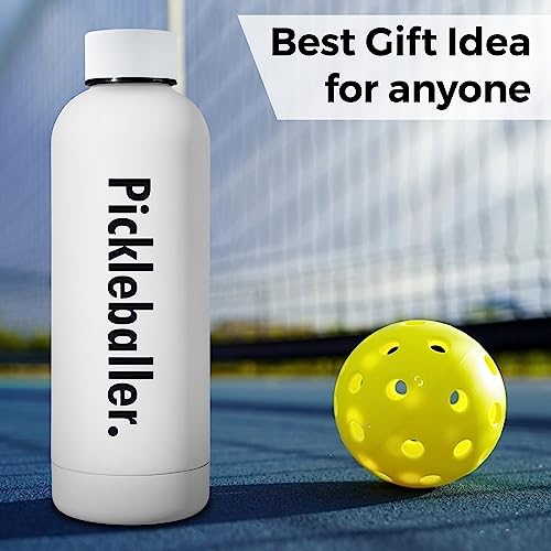 Insulated Stainless Steel Pickleball Water Bottle