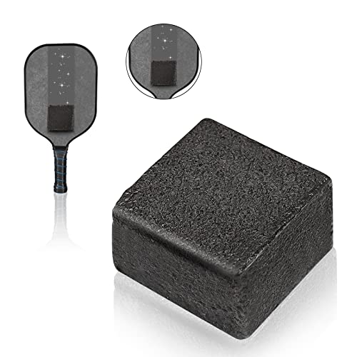 Pickleball Paddle Eraser,Kukushoo Carbon Fiber Pickle Ball Paddle Cleaner Eraser,Easy Rubber Cleaner Bar to Remove Ball Residue Dirt Debris Threads Minor Scuff Marks Scratches