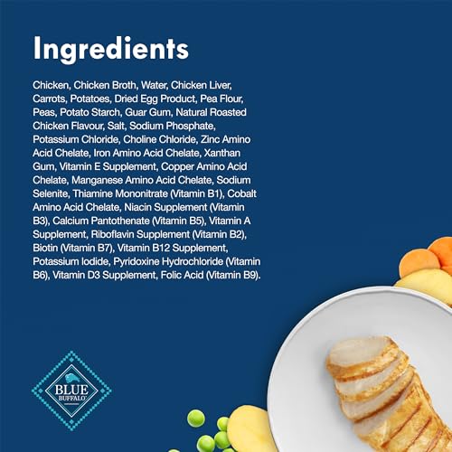 Blue Buffalo Delights Chicken Wet Food 3.5-oz (12-pack)