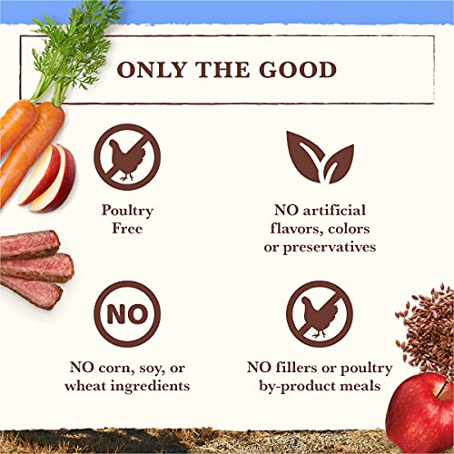 Whole Earth Farms Grain Free Dog Food, Pork/Beef/Lamb