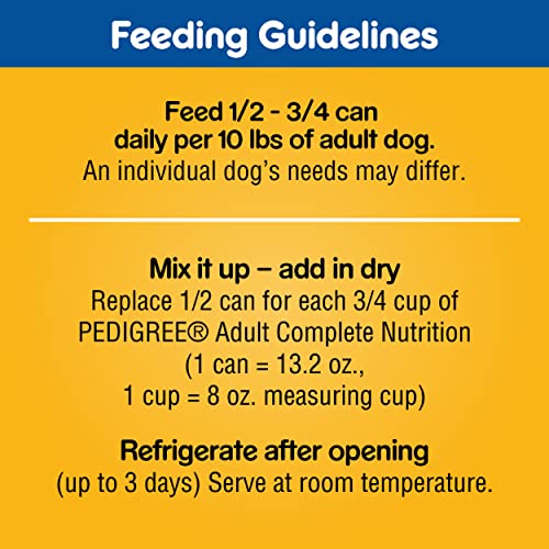 Pedigree Variety Pack - Soft Wet Dog Food (12 cans)