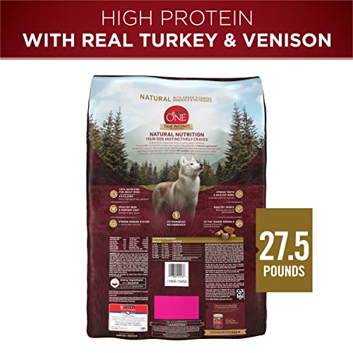 Turkey and Venison Dog Food - 27.5 lbs