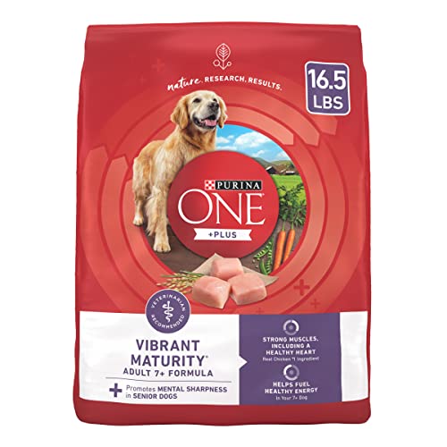 Purina ONE Senior Dog Food - 16.5 lb Bag